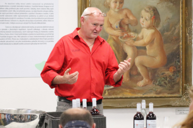 Foto k článku Víno mezi obrazy - vinařství Vajbar