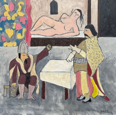 Foto k článku Ivan Mládek - Všeslovanská epopej, vernisáž ve středu 10.12.