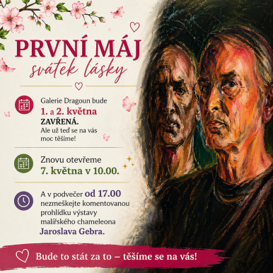 Foto k článku Galerie Dragoun zůstane 1. a 2 . května zavřená 