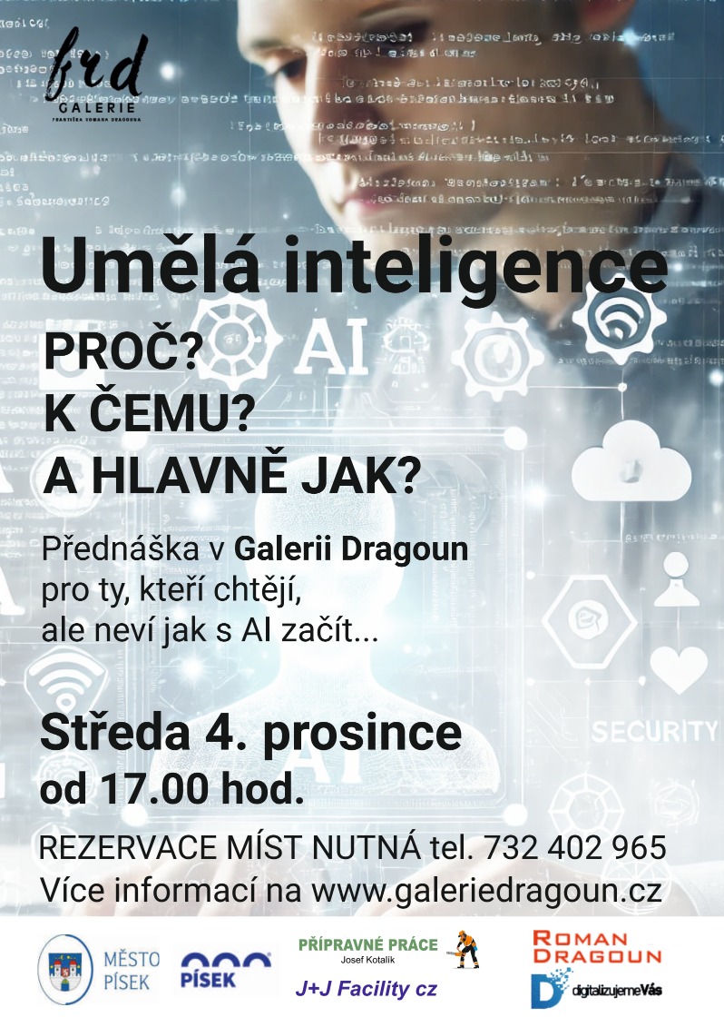 Foto k článku Přednáška pro ty, kteří chtějí, ale neví, jak s AI začít...