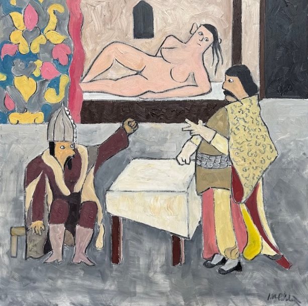 Foto k článku Ivan Mládek - Všeslovanská epopej, vernisáž ve středu 10.12.